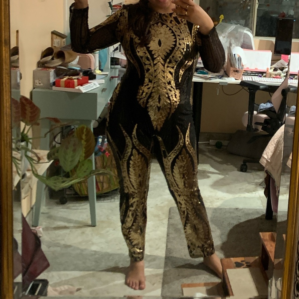 Sparkling jumpsuit - Picture 2 of 7